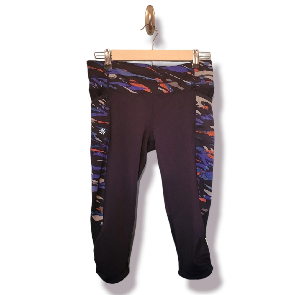 Athleta Navy Leggings with Pockets